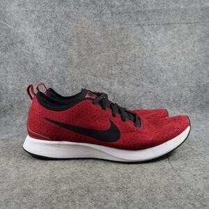 Nike Shoes Mens 11 Athletic Trainer Dualtone Racer Running Sneakers Red Leather